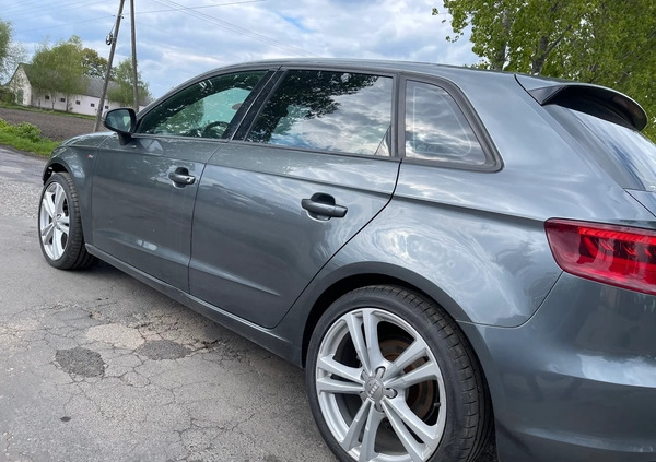 Audi A3 cena 29900 przebieg: 120000, rok produkcji 2014 z Działoszyn małe 596